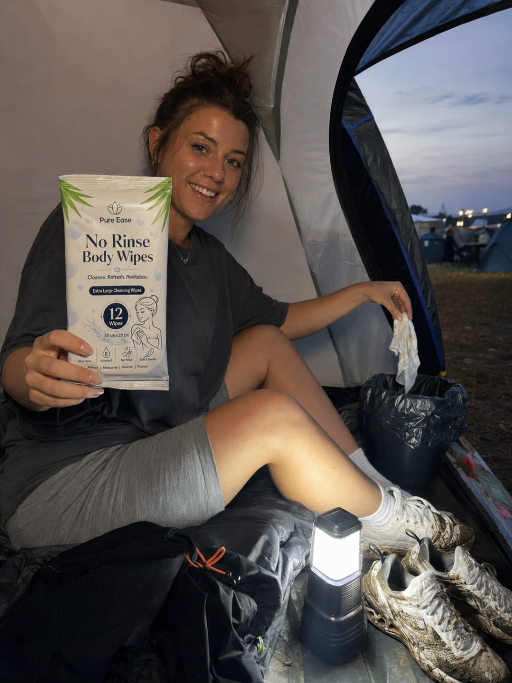 Ellie W. at the festival