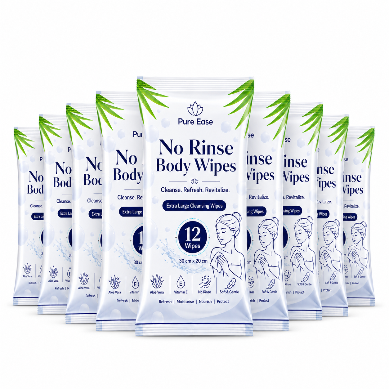 Buy 10 Packs, Get 5 Free – (180 Wipes)