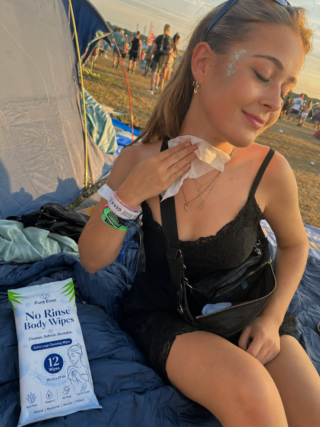 Amelia S. at the festival