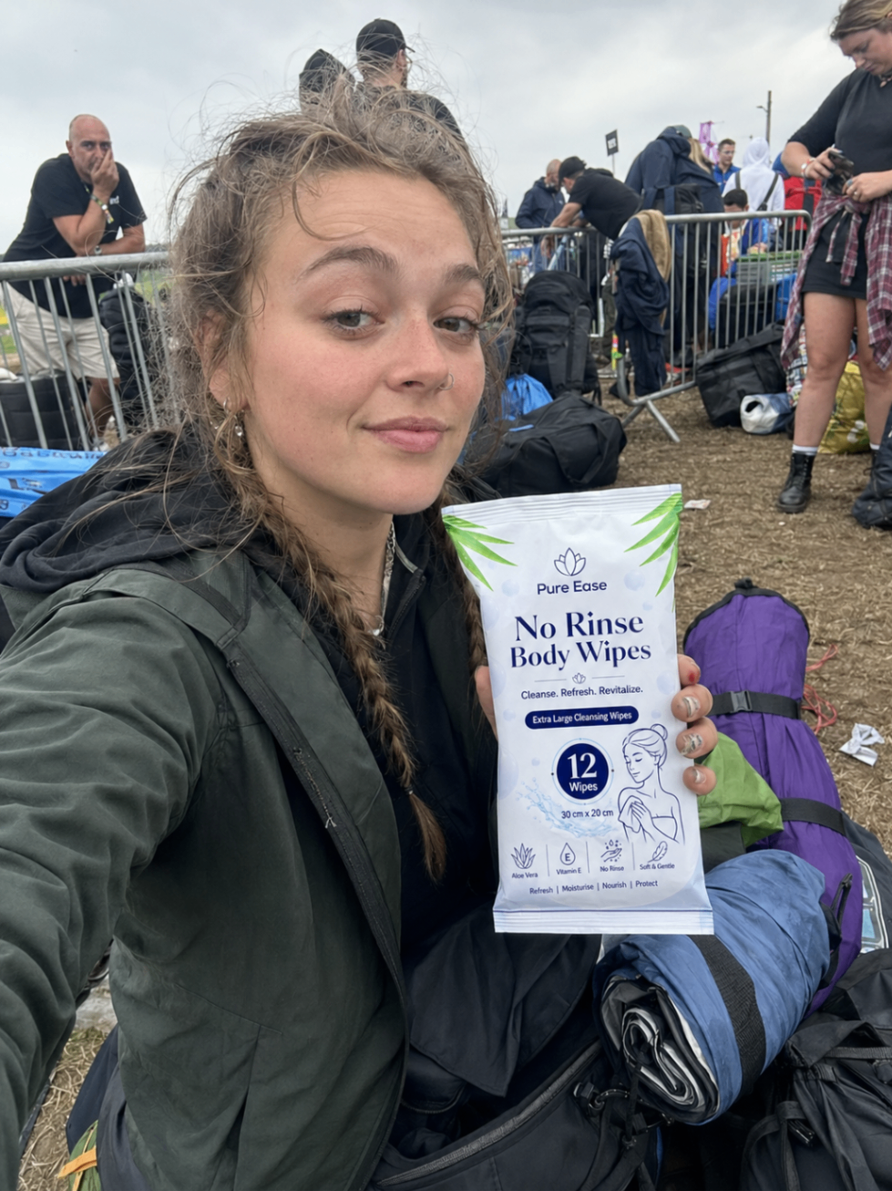 Jade H. at the festival